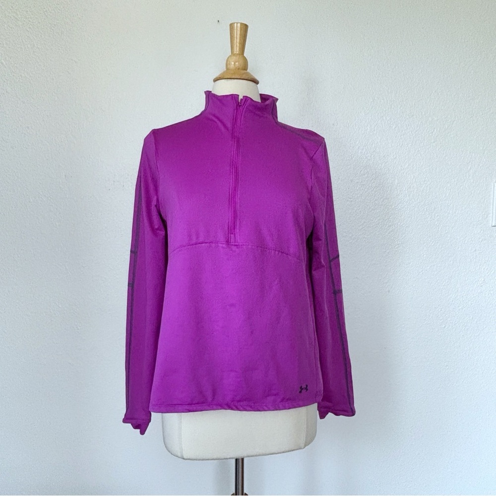 Under Armour Fitted Purple Athletic Pullover